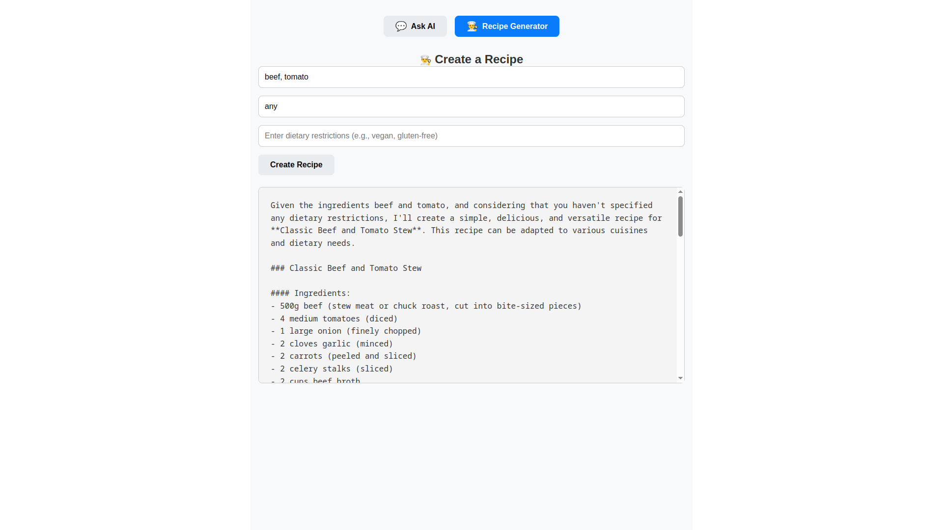 Spring AI Integration Project